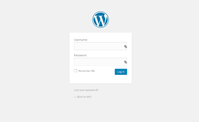 如何自定义WordPress登陆页面?插图1 default login wordpress