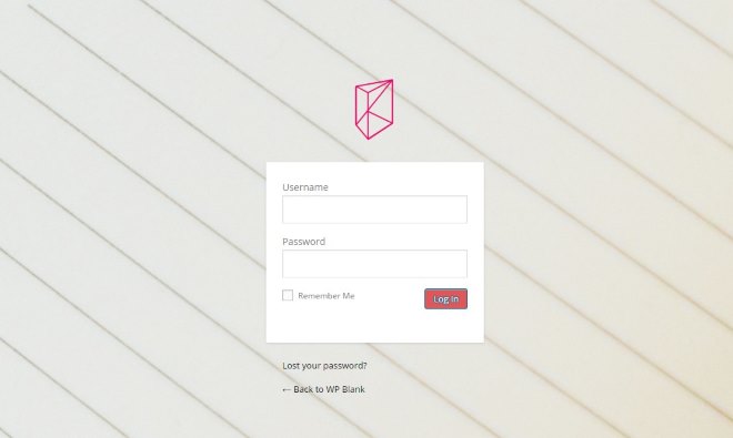 如何自定义WordPress登陆页面?插图4 login demo