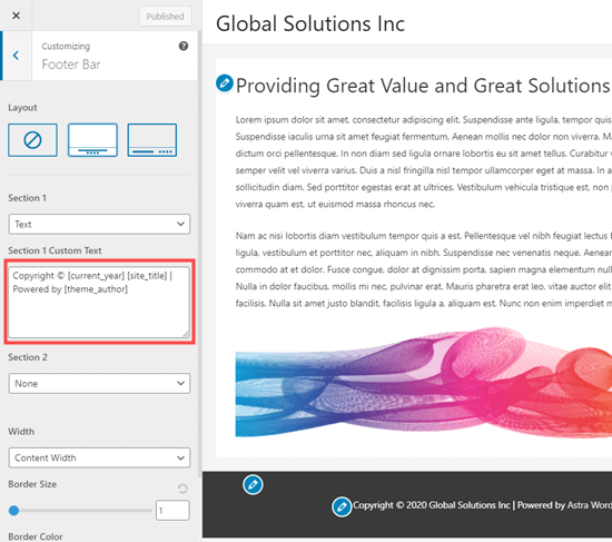 editing-footer-text-astra