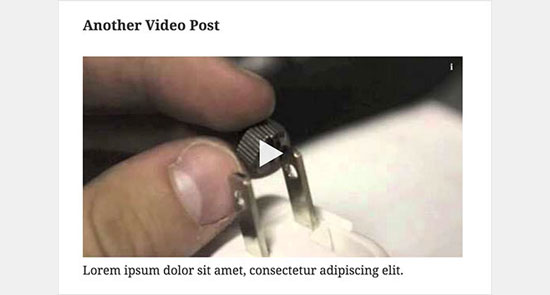 Lazy Load for Videos插件