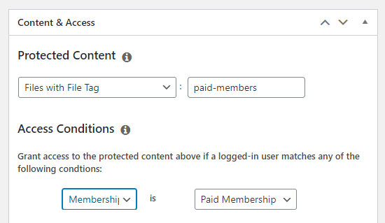 MemberPress插件文件下载权限设置