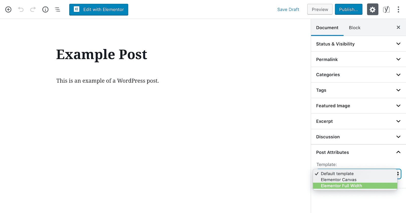 full-width文章模板示例