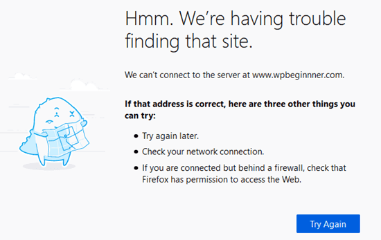 Firefox浏览器DNS报错 Firefox浏览器DNS报错