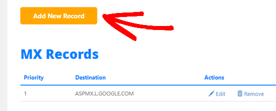 hostgator-add-new-mx-record