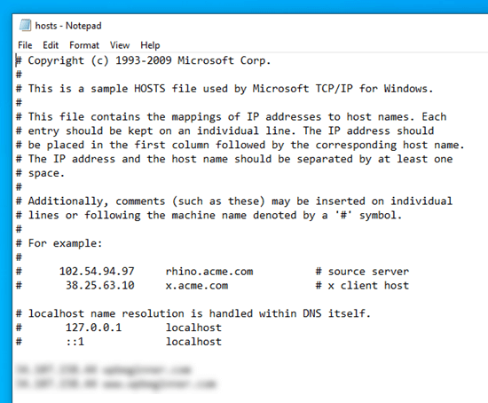 hosts文件修改 hosts文件修改