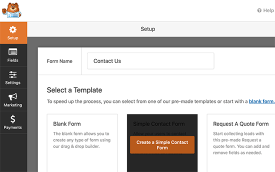 WPForms插件表单样式选择 WPForms插件表单样式选择