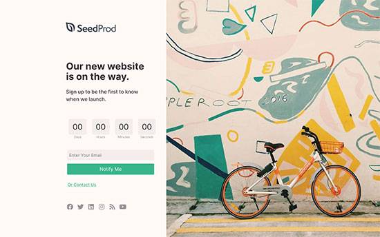 Coming Soon页面案例1 Coming Soon页面案例1