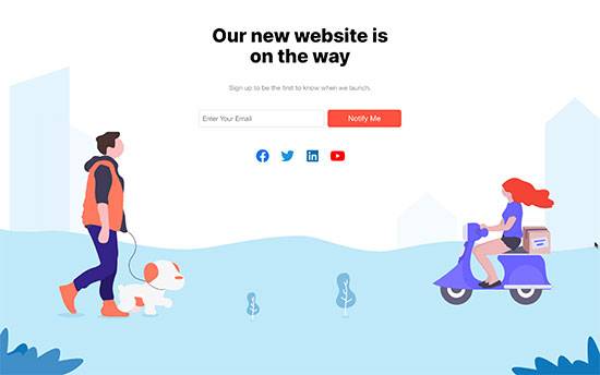 Coming Soon页面案例3 Coming Soon页面案例3