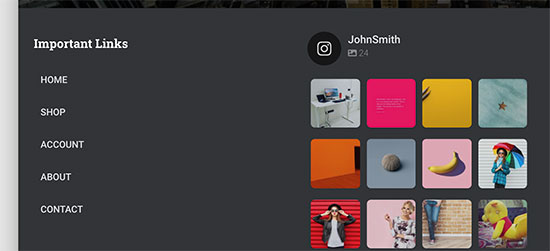 Instagram Feed展示效果 Instagram Feed展示效果
