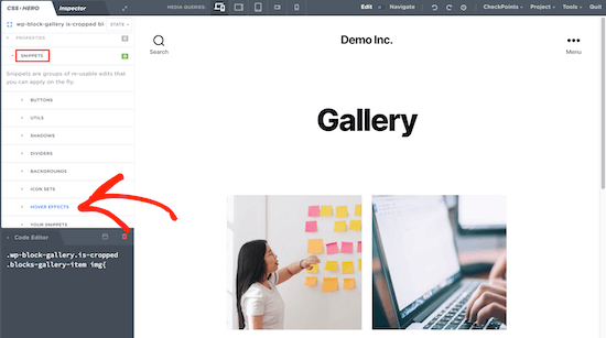 CSS Hero插件图片代码片段 CSS Hero插件图片代码片段