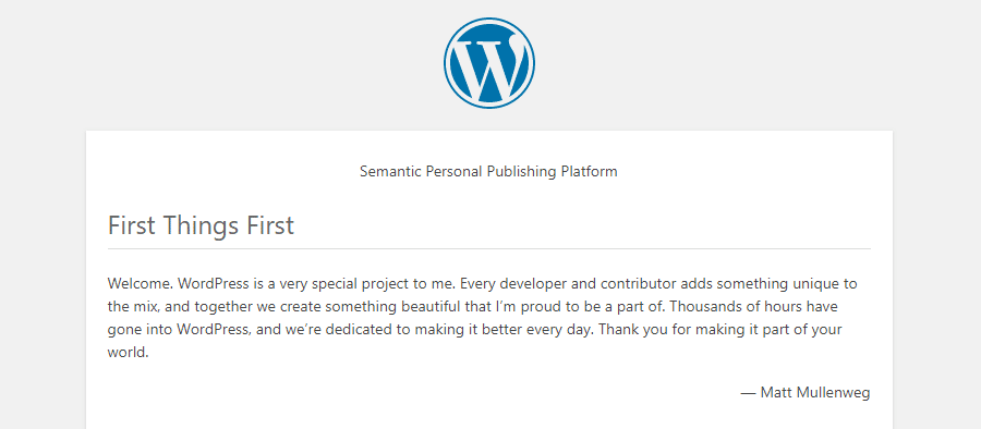 WordPress自述HTML WordPress自述HTML