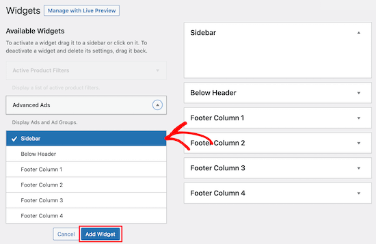 advanced ads小工具 advanced ads小工具