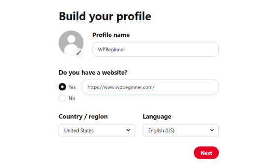 build-your-profile