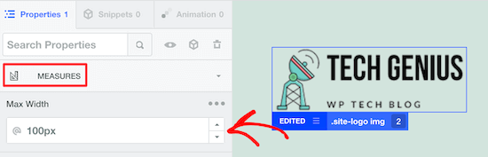 如何修改WordPress网站Logo尺寸大小-12