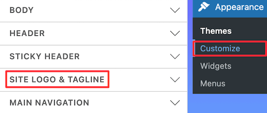 如何修改WordPress网站Logo尺寸大小-8