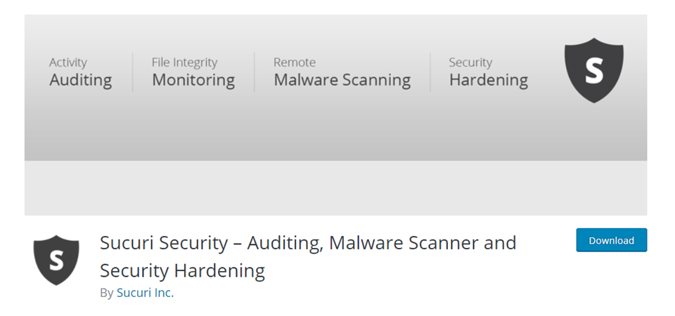 Sucuri安全插件 Sucuri安全插件