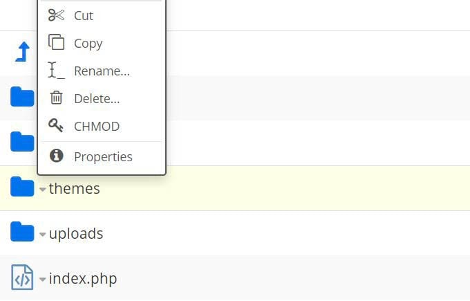 重命名主题目录名称