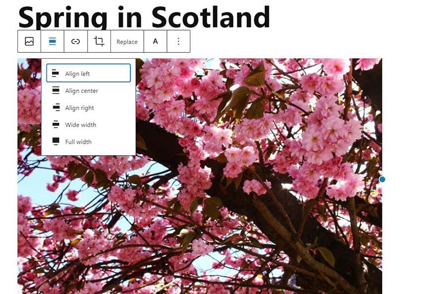 图像左对齐或右对齐