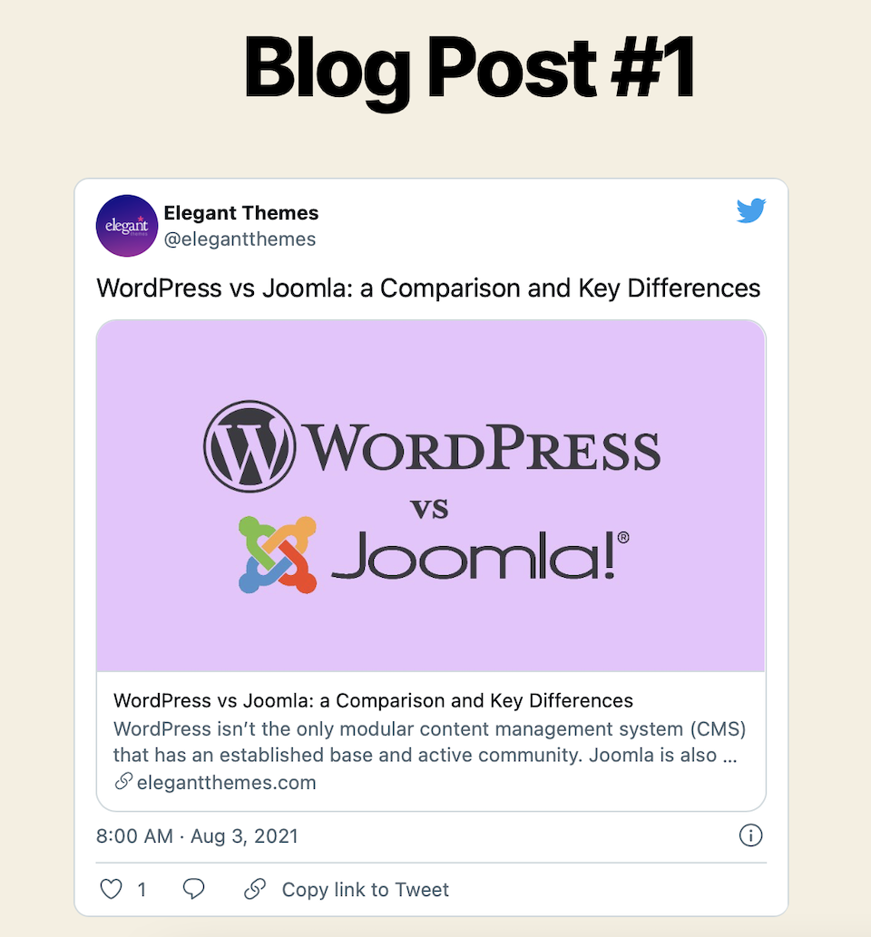 古腾堡编辑器教程：如何使用Twitter嵌入区块-10