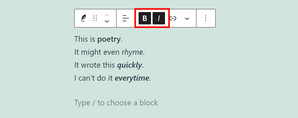 古腾堡编辑器教程：如何使用WordPress诗篇区块-11