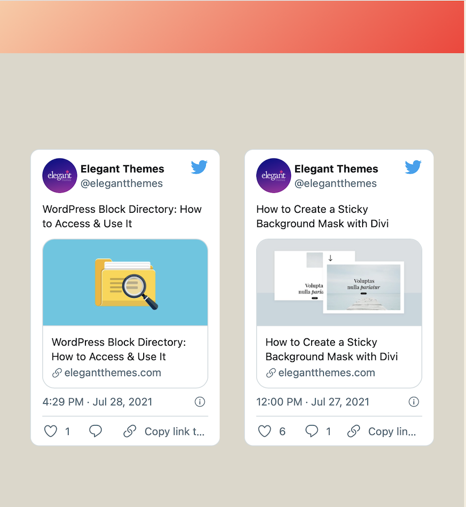 古腾堡编辑器教程：如何使用Twitter嵌入区块-14
