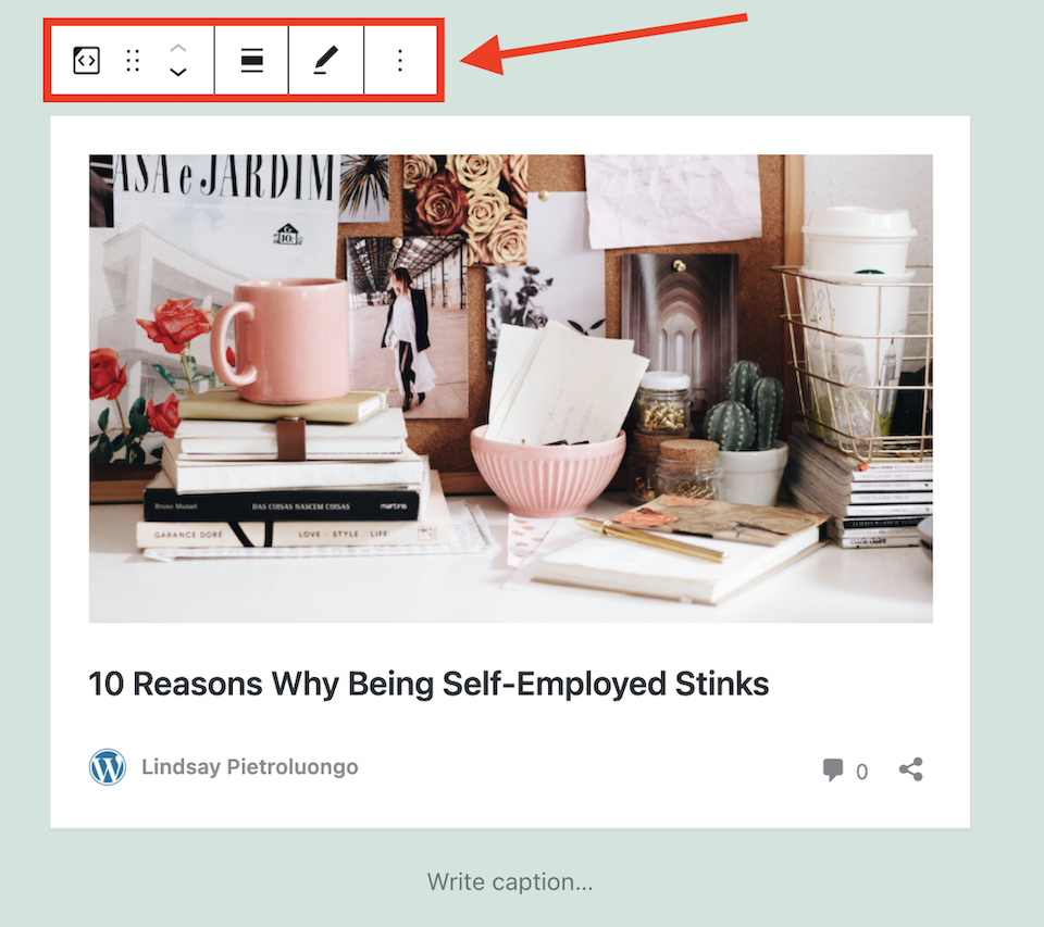 古腾堡编辑器教程：如何使用WordPress嵌入区块-5