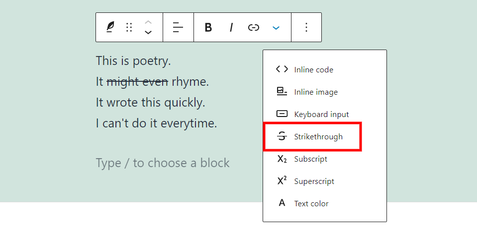 古腾堡编辑器教程：如何使用WordPress诗篇区块-18