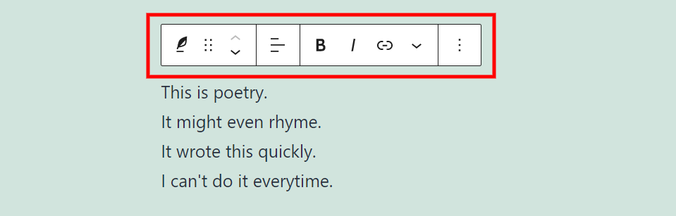 古腾堡编辑器教程：如何使用WordPress诗篇区块-7