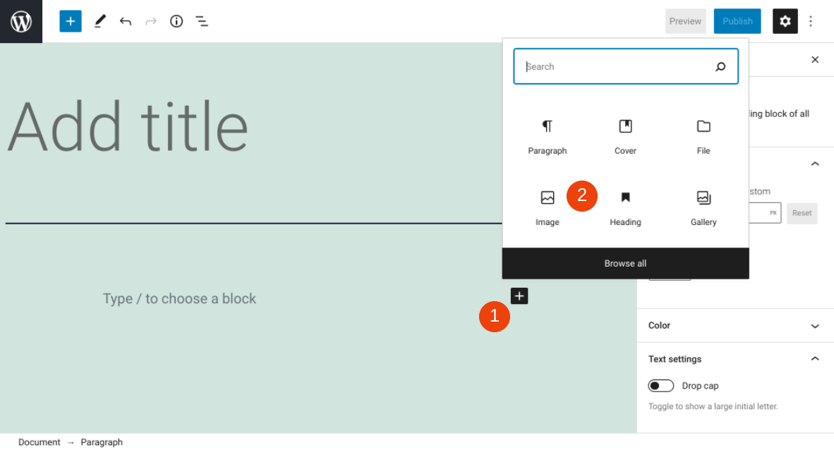 古腾堡编辑器教程：如何使用WordPress图片区块-2