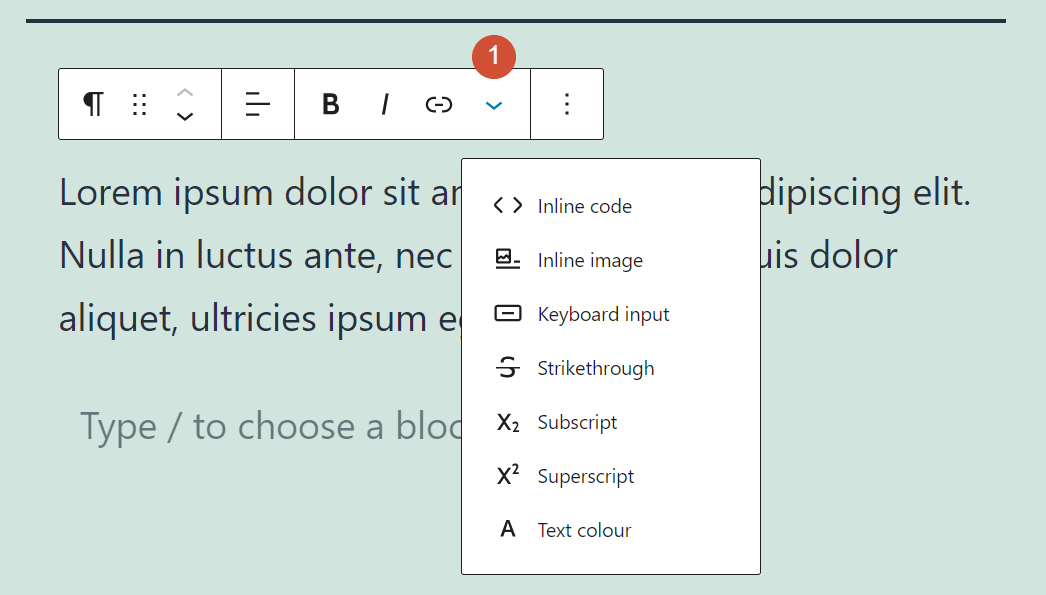 古腾堡编辑器教程：如何使用WordPress段落区块-5