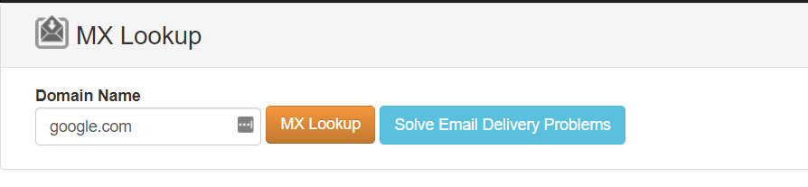MX Lookup