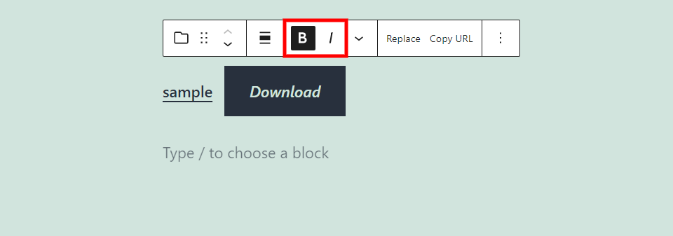 文件区块下载按钮文字粗细