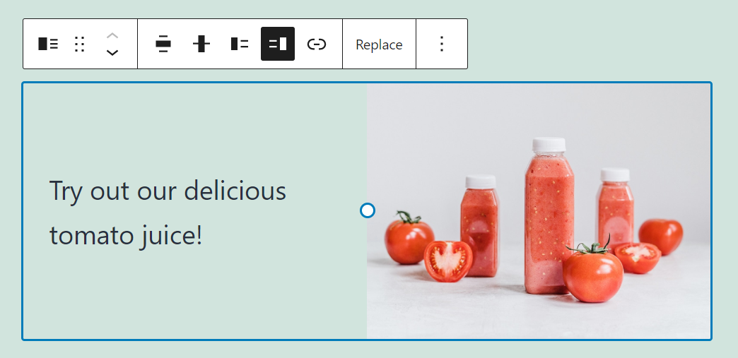 媒体和文本区块布局