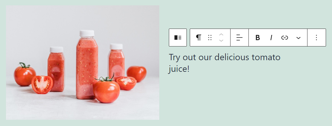 文本和媒体区块编辑器显示预览