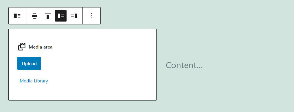 上传媒体至文本和媒体区块