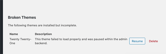 如何解决WordPress提示“您的网站上存在严重错误”-9