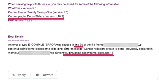 插件故障引起的WordPress严重错误
