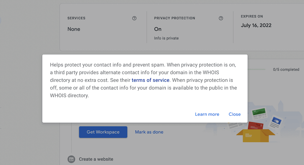 谷歌的隐私保护条款