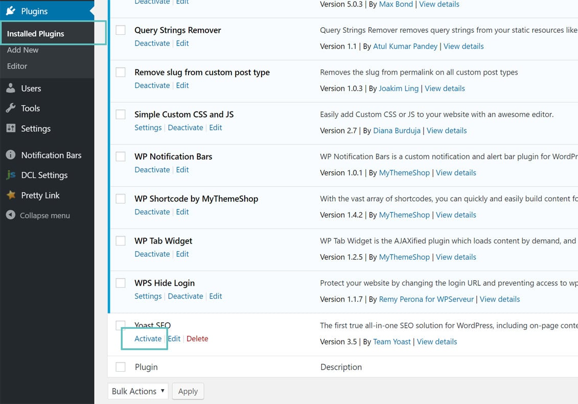 通过SFTP启用插件