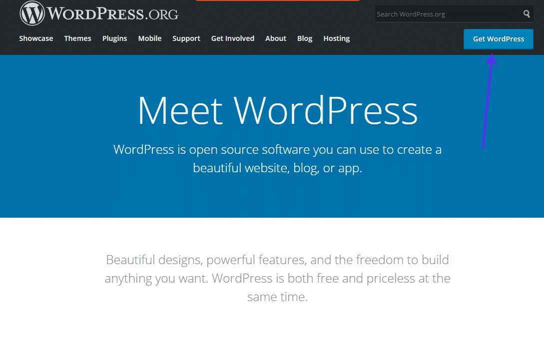WordPress Core可以从WordPress.org网站下载 WordPress Core可以从WordPress.org网站下载