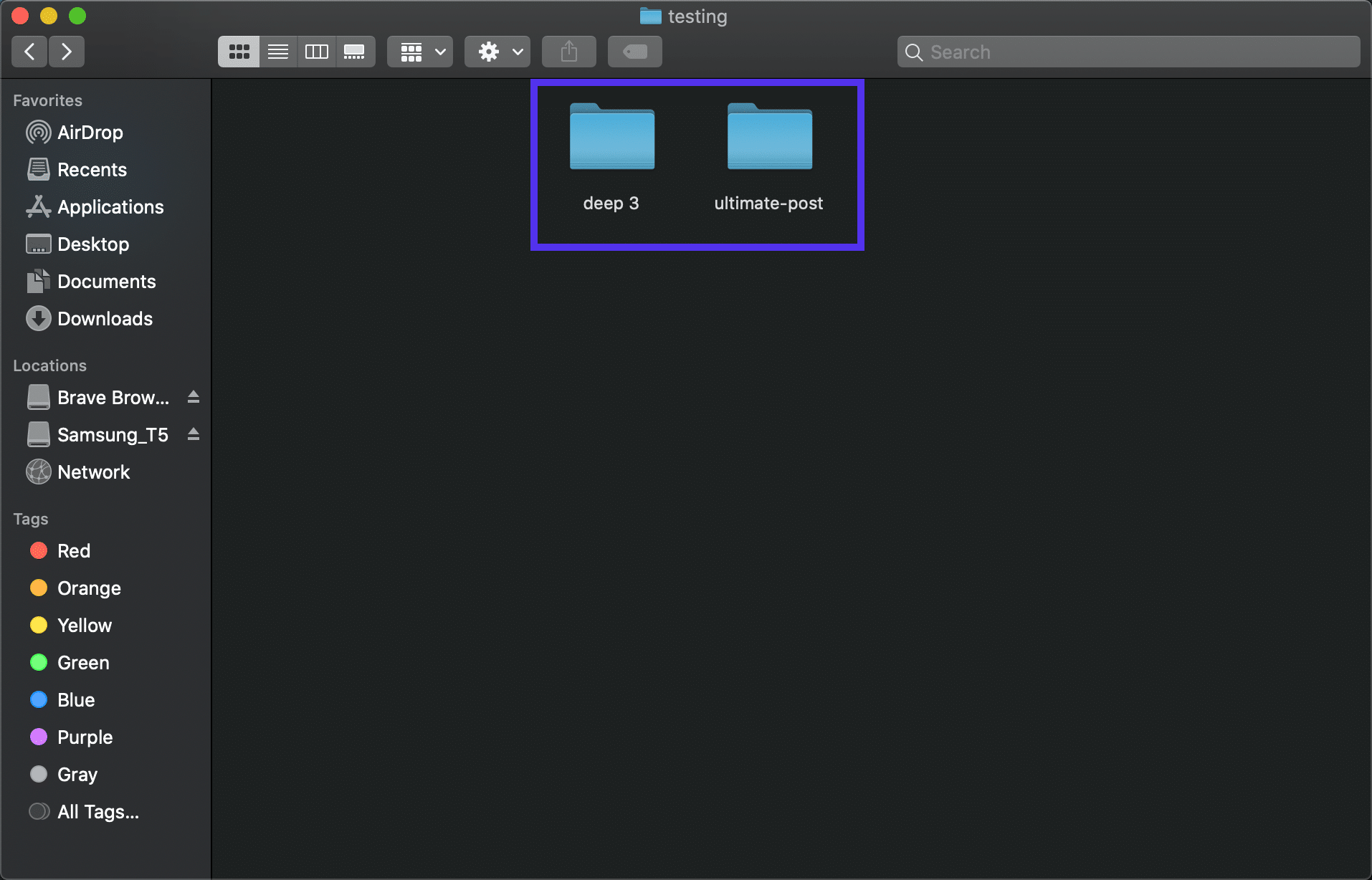 打开每个文件目录