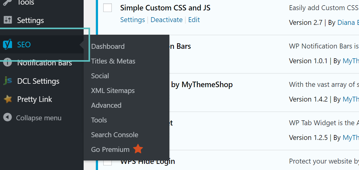 WordPress插件设置