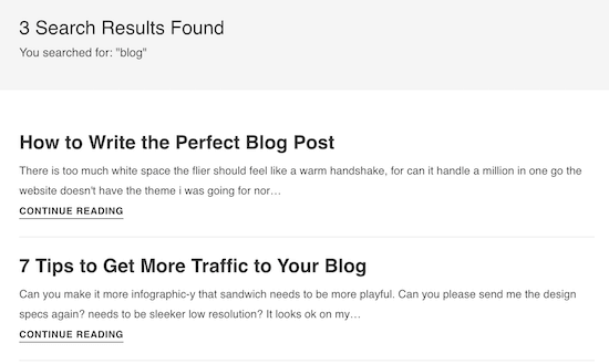 Ivory Search搜索结果演示
