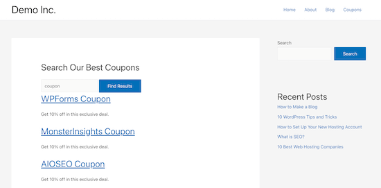 WordPress自定义文章类型搜索框演示 WordPress自定义文章类型搜索框演示