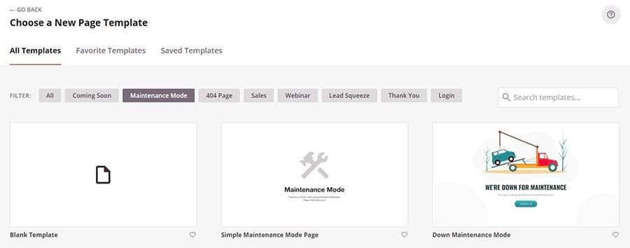 SeedProd插件页面模板