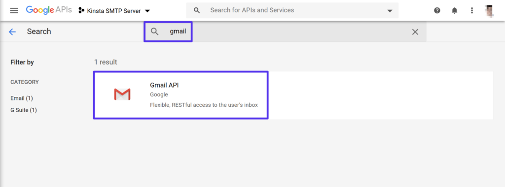 搜索Gmail API 搜索Gmail API