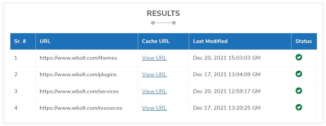 google cache checker