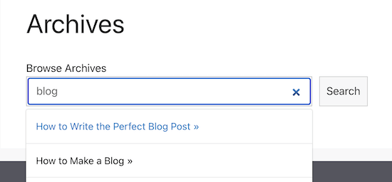 Ajax实时搜索前端演示