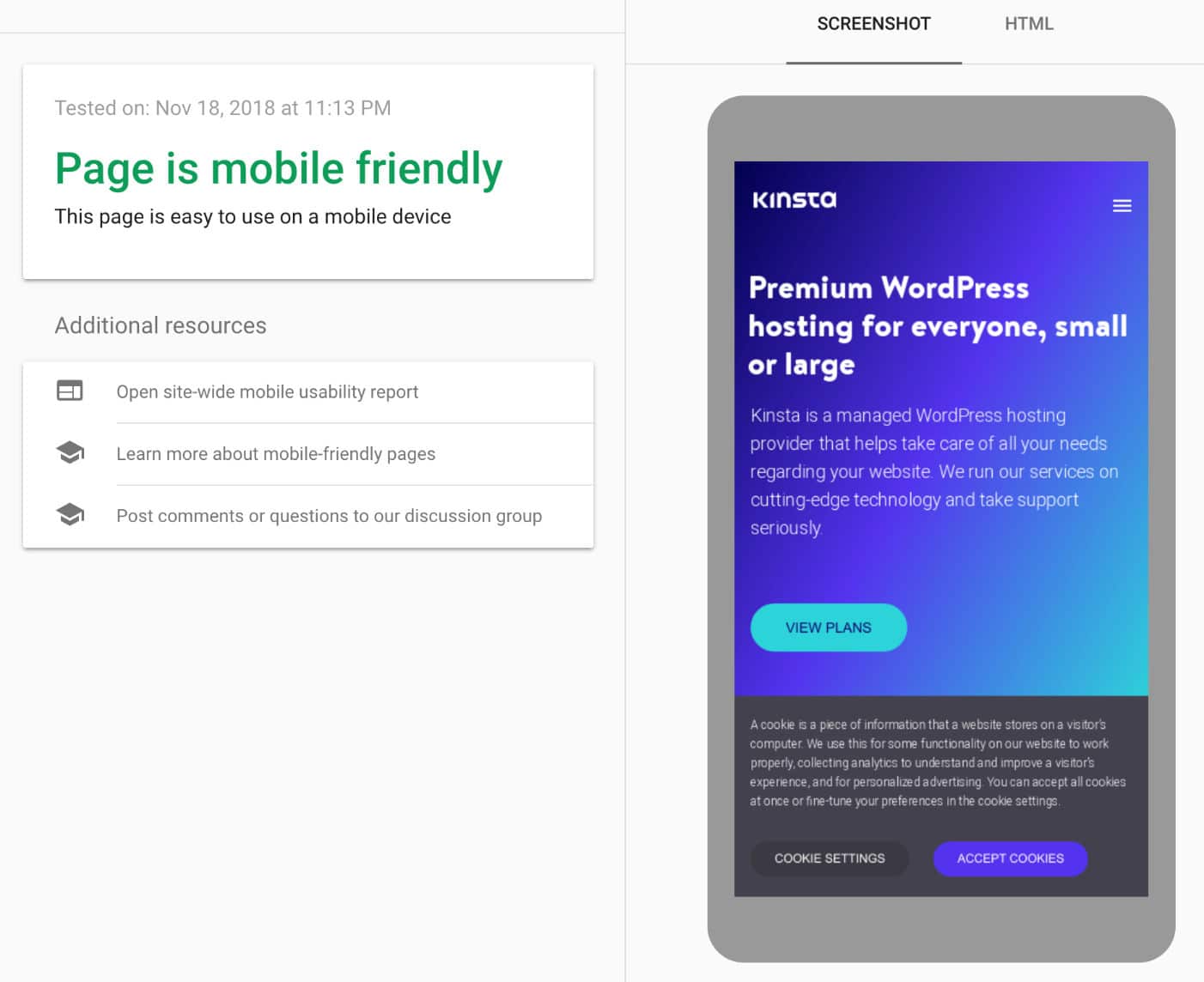 mobile friendly test mobile friendly test