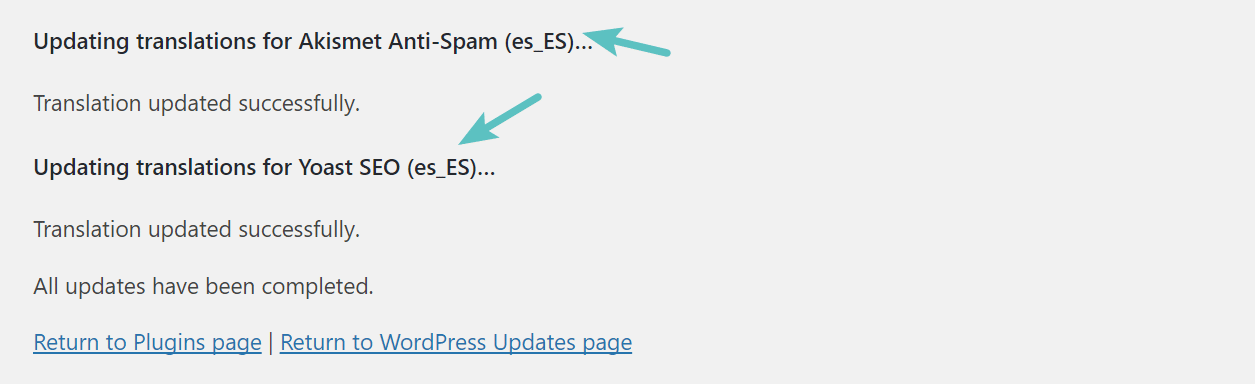 数据库中的旧翻译数据